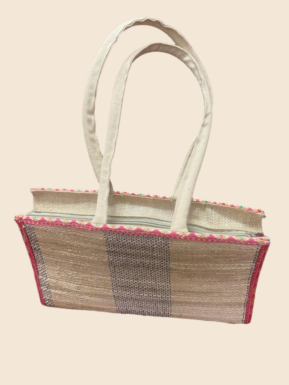 Box Hand Bag with Zip image 0