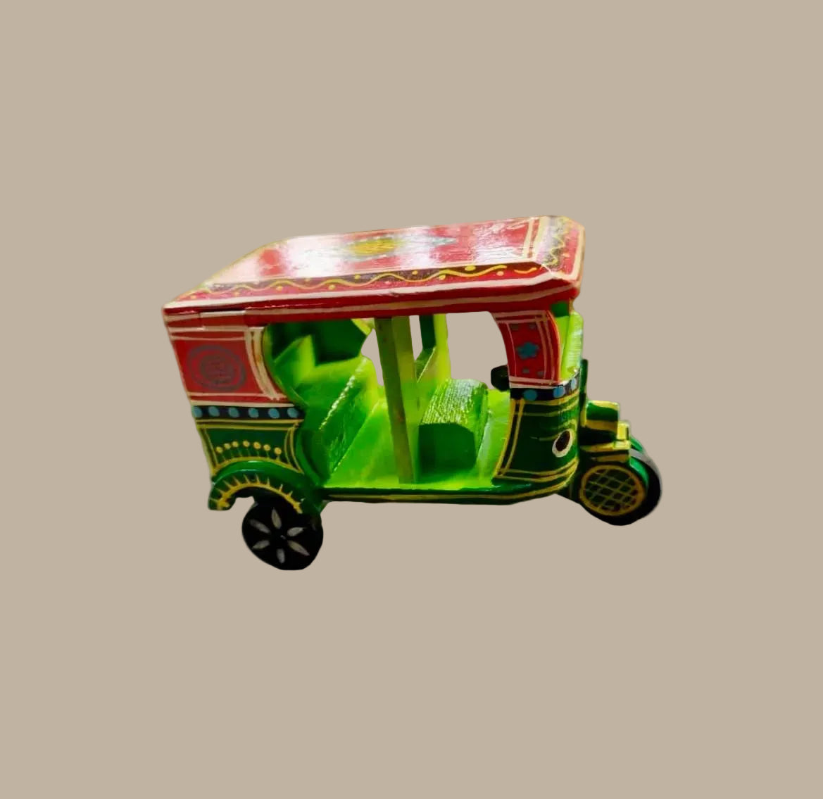 Wooden Auto Hand Painted