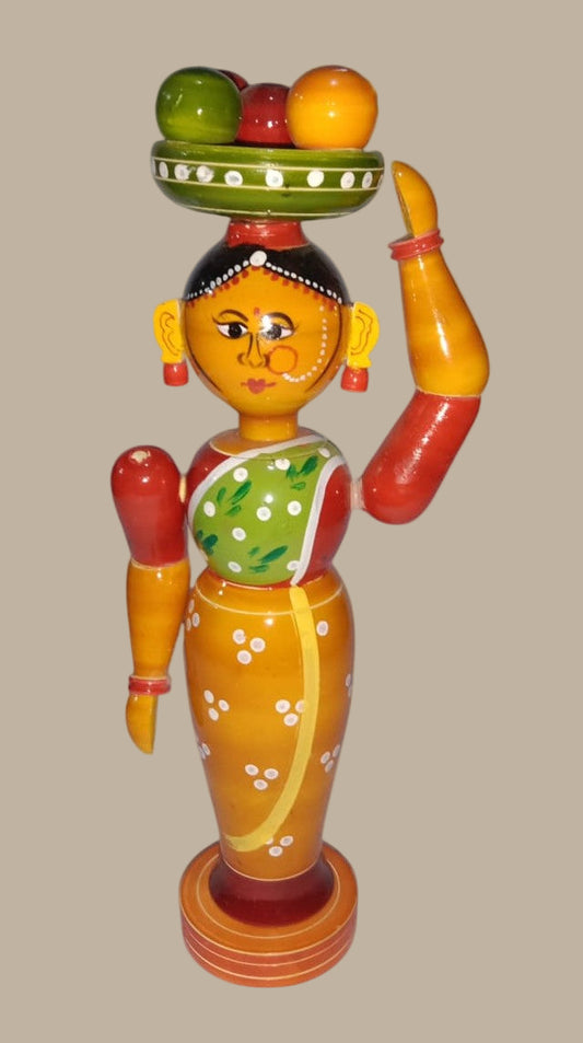 Fruit Bearer lady - Chennapatna
