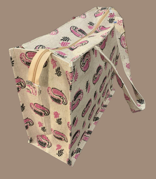 Multi-Purpose/Shopping Bag -Jute and Cotton Bag(pack of 10)