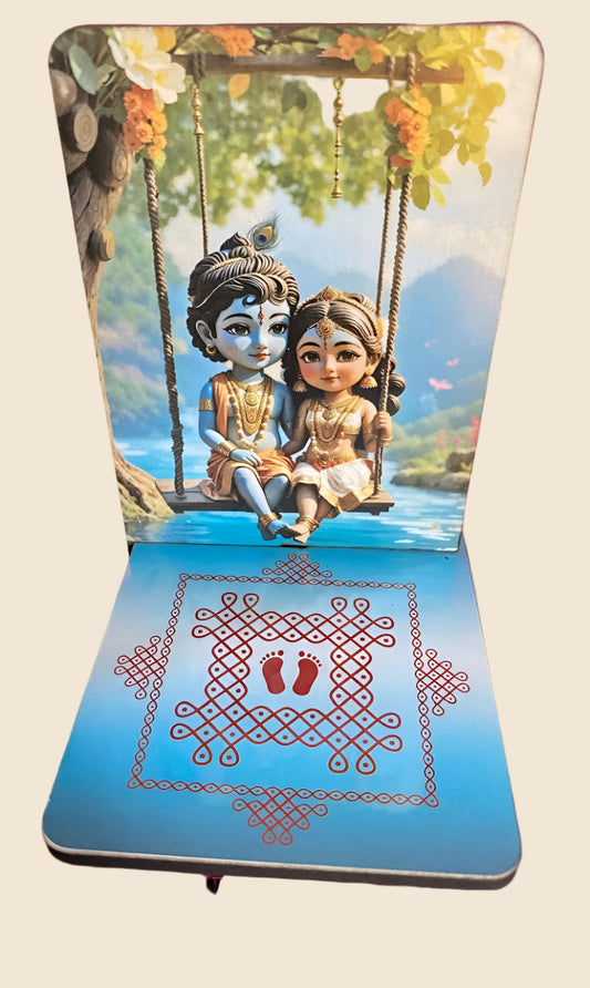 Wall Hanging Diya Stand