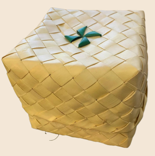 Palm leaf spice box - 4cup image 0