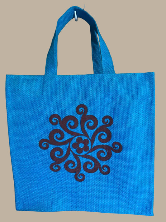 Flower printed bag